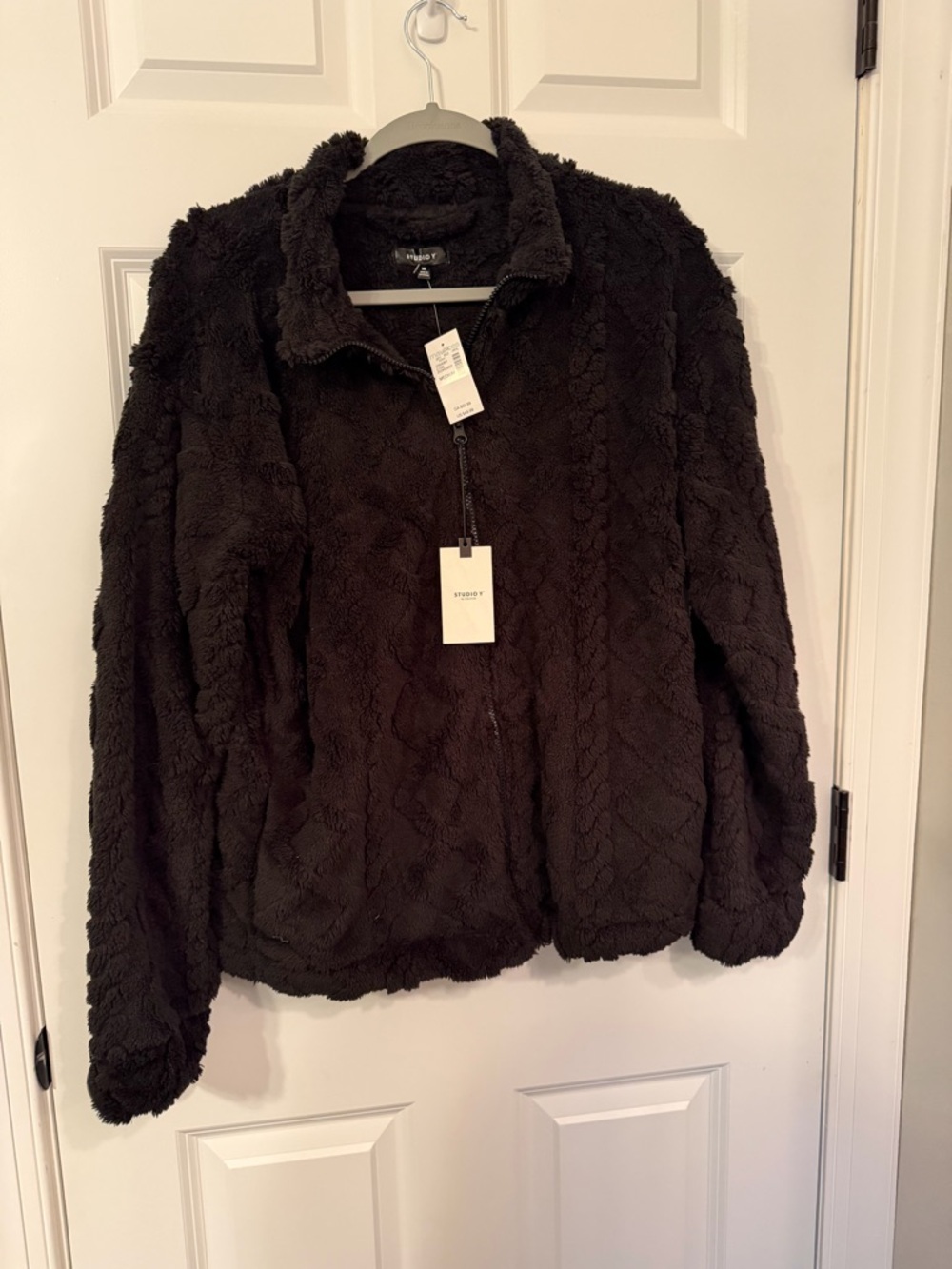 NWT Cozy Black Jacket - M